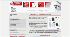 Desktop Screenshot of alarme-securite-savoie.com
